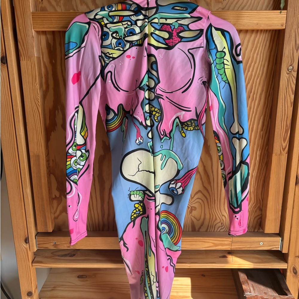 Colorful Graphic Jumpsuit